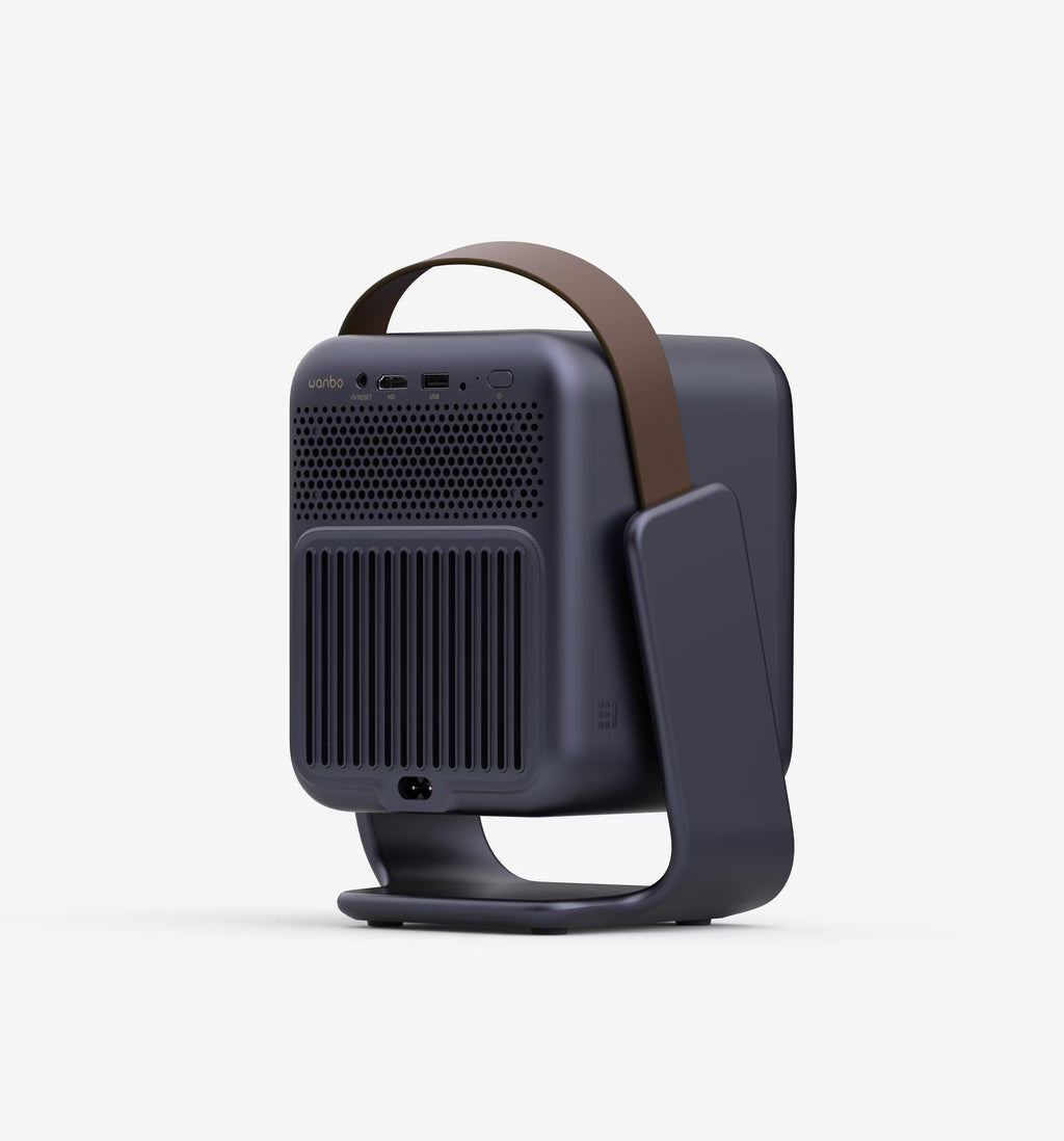 Wanbo ToGo Pro — Battery-Powered 1080P Google TV Portable Projector with 360° Gimbal
