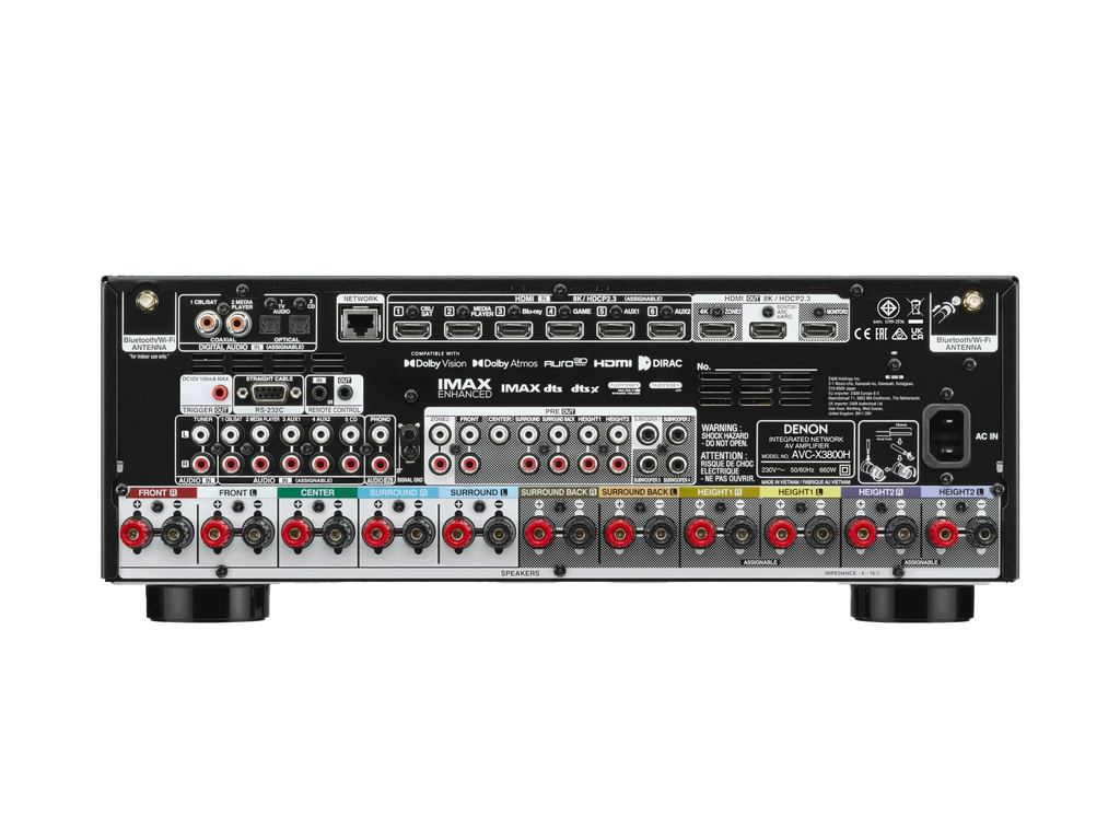 AVC-X3800H 9.4 Channel 8K AV Receiver with HEOS Built-in