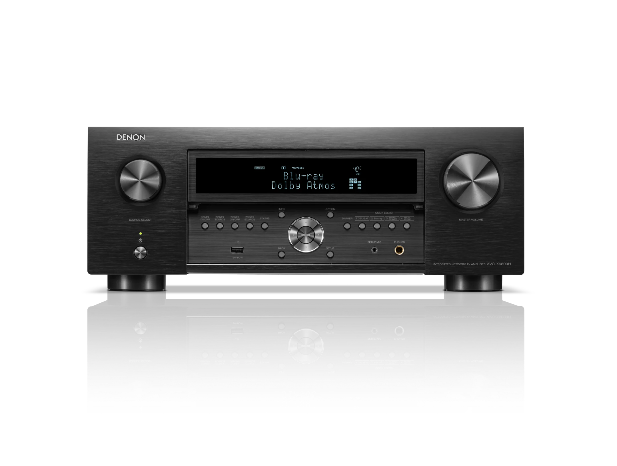 AVC-X6800H — 11.4 Ch. 140W 8K AV Receiver Powered by HEOS™
