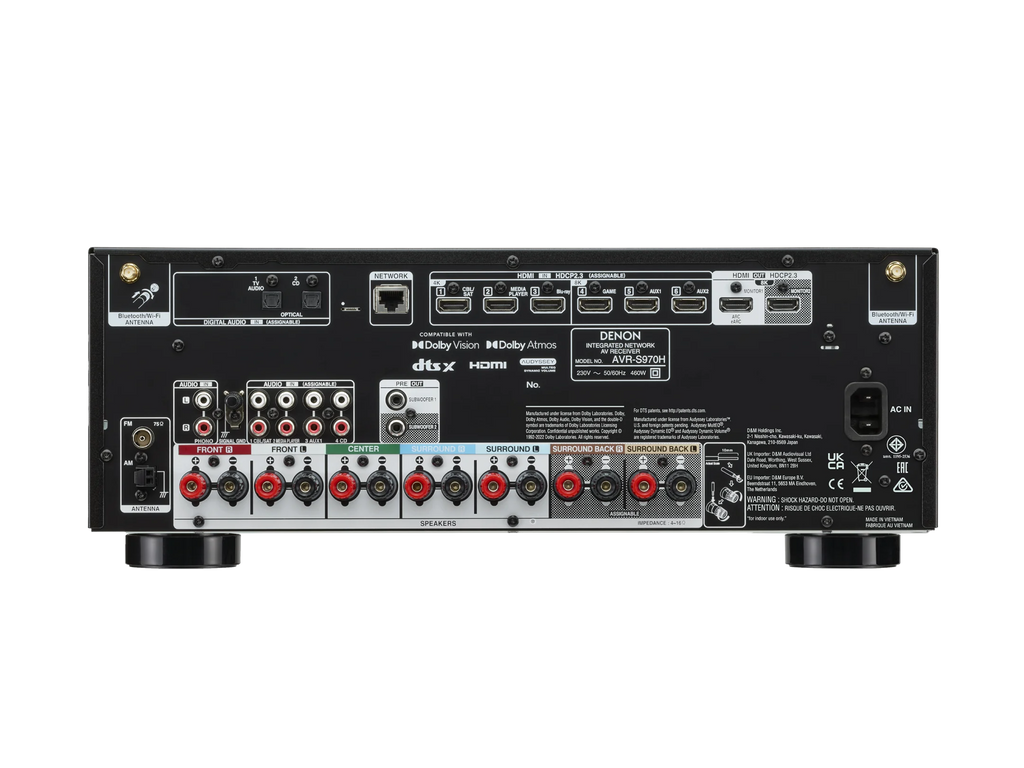AVR-S970H 7.2 Channel 8K AV Receiver with HEOS Built-in