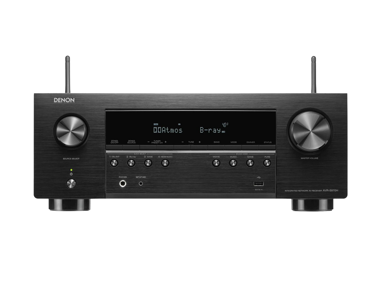 AVR-S970H 7.2 Channel 8K AV Receiver with HEOS Built-in