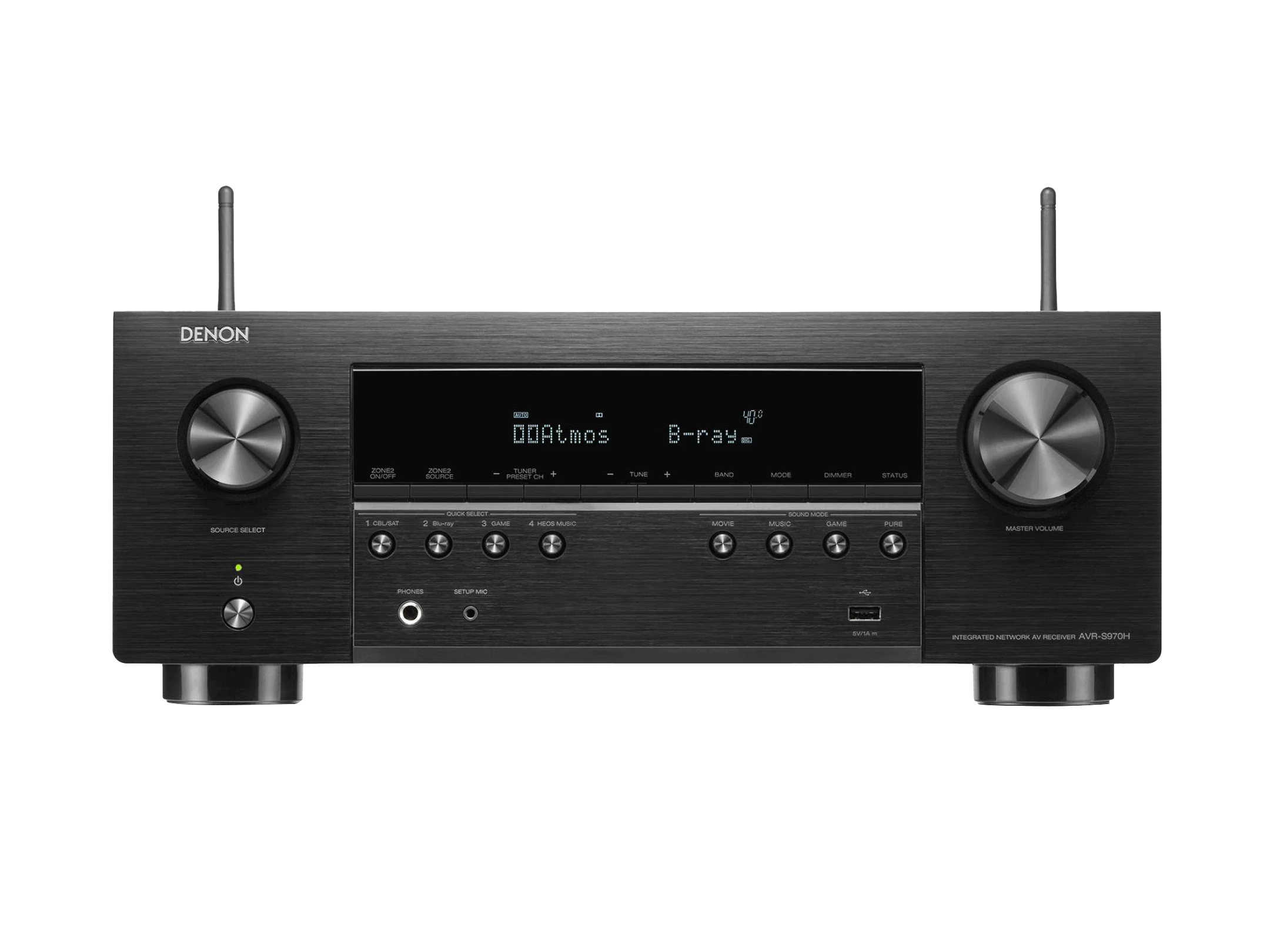 AVR-S970H 7.2 Channel 8K AV Receiver with HEOS Built-in
