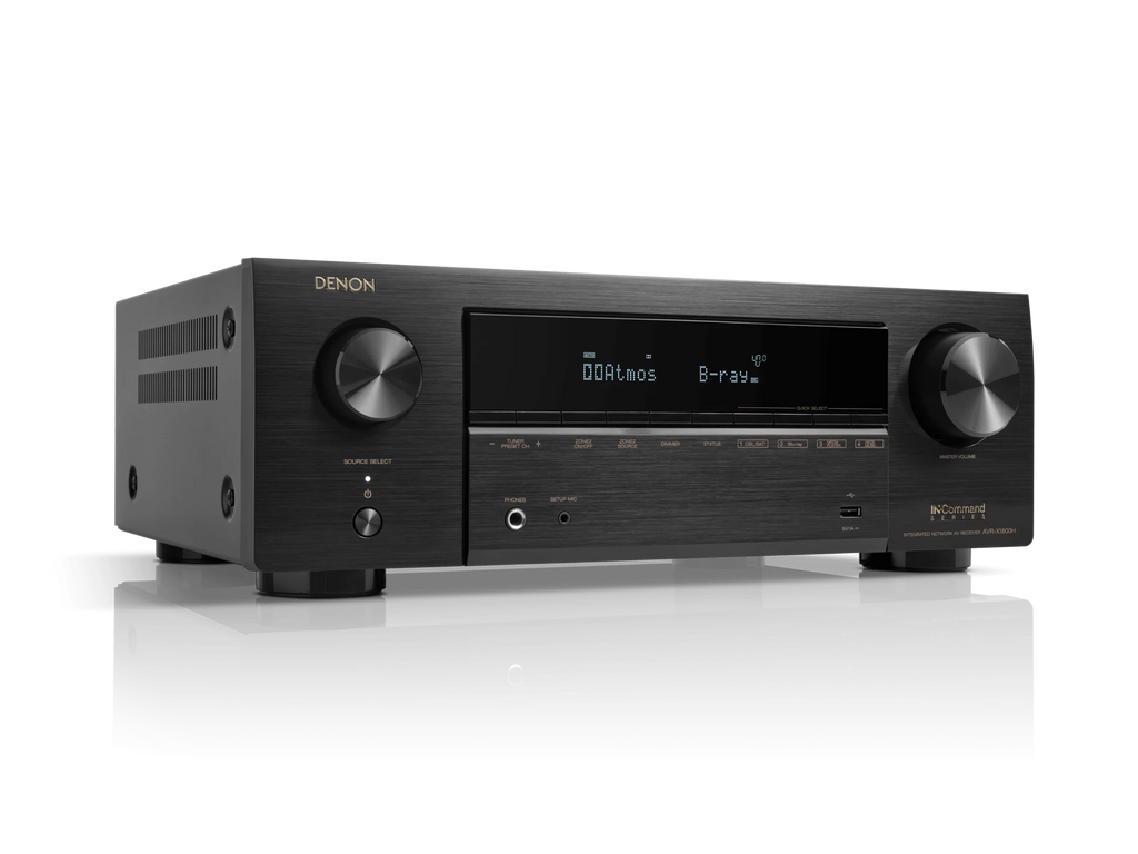 AVR-X1800H 7.2 Channel 8K AV Receiver with HEOS Built-in