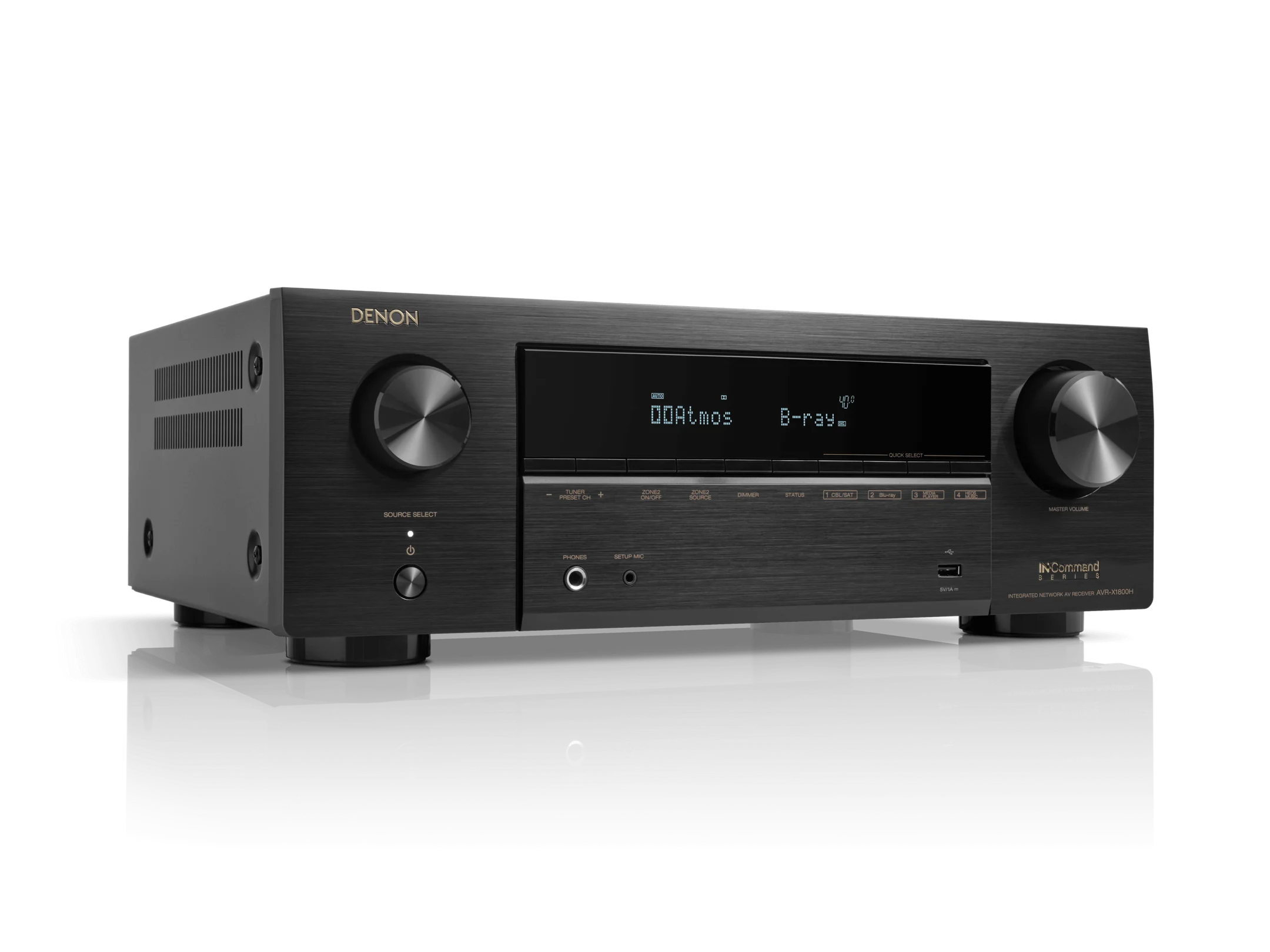 AVR-X1800H 7.2 Channel 8K AV Receiver with HEOS Built-in