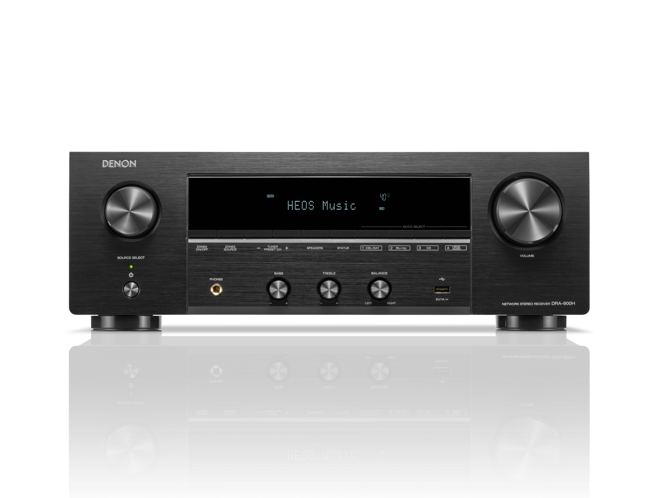DRA-900H 2.2 Channel 100W 8K Stereo Receiver with HEOS Built-in