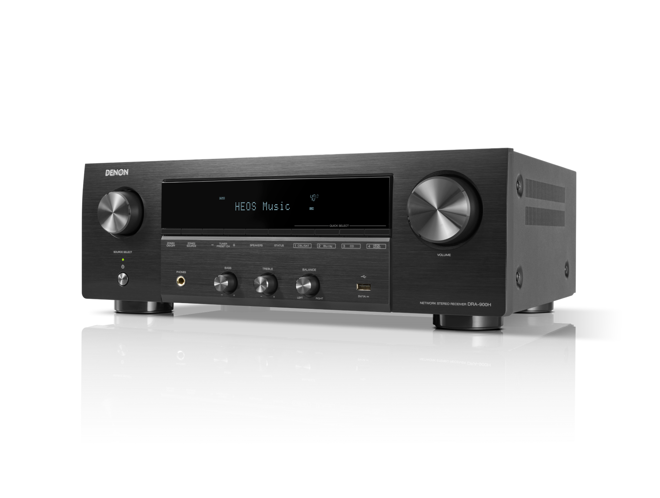 DRA-900H 2.2 Channel 100W 8K Stereo Receiver with HEOS Built-in