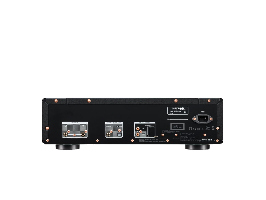 CD 60 — Premium CD Player with Modern Design and Custom HDAM