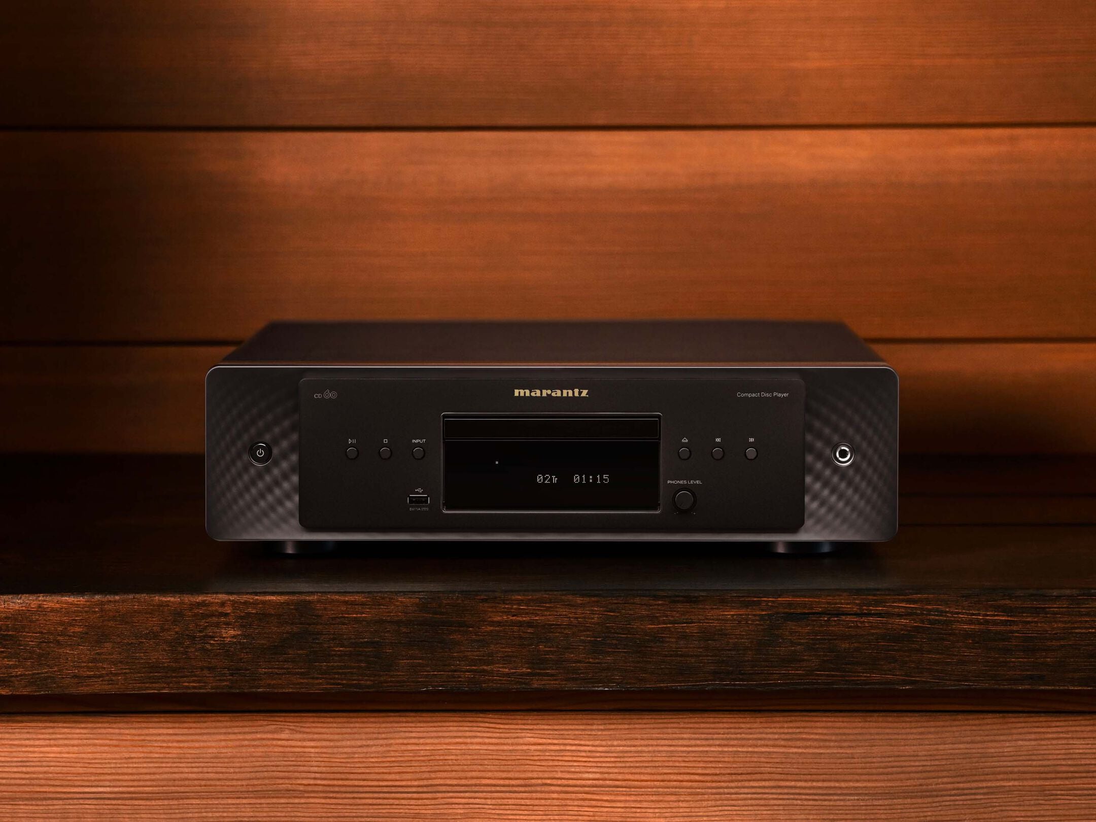 CD 60 — Premium CD Player with Modern Design and Custom HDAM