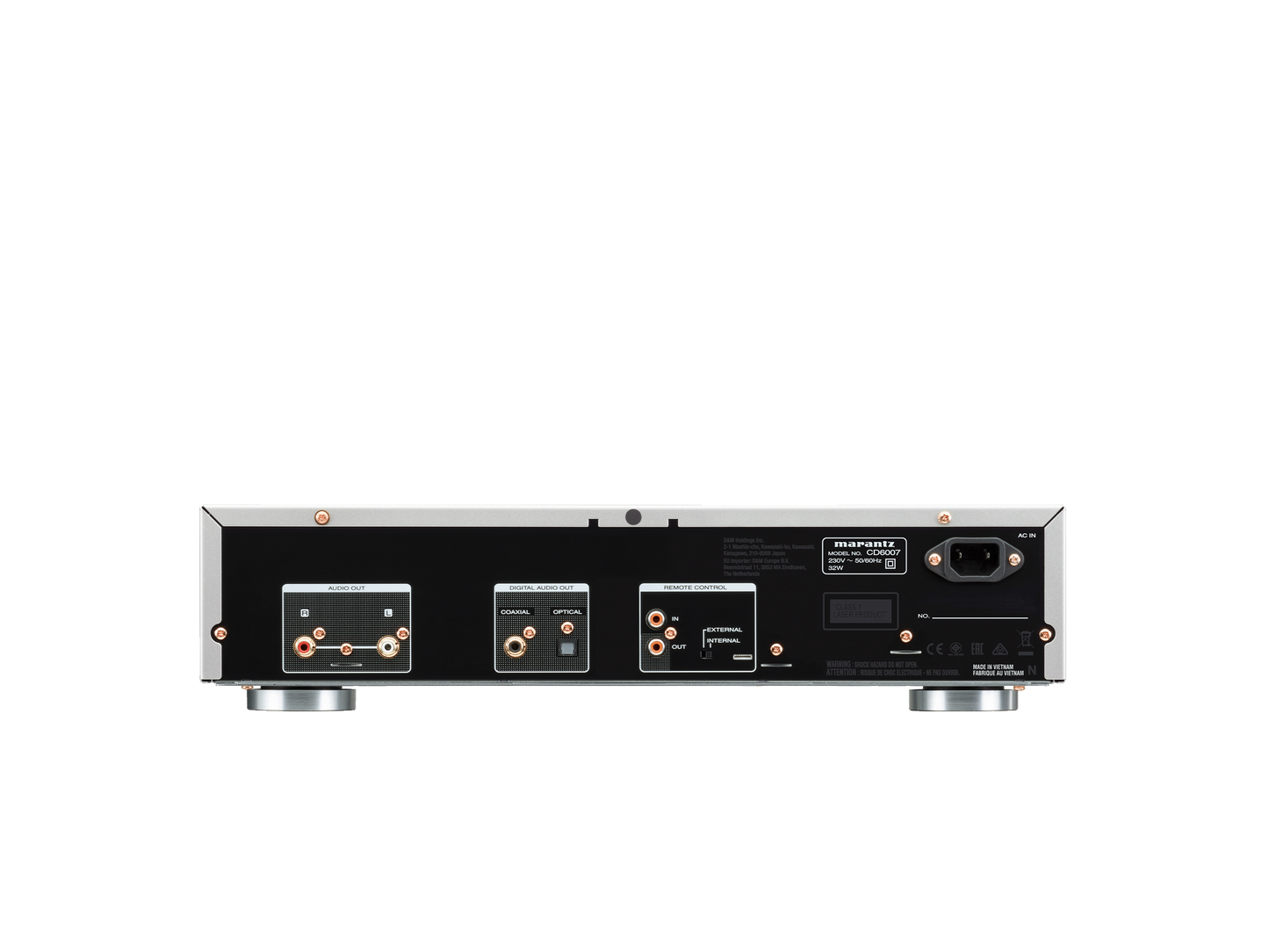 CD6007 — Slimline CD Player with Custom HDAM & Hi-Res USB Playback
