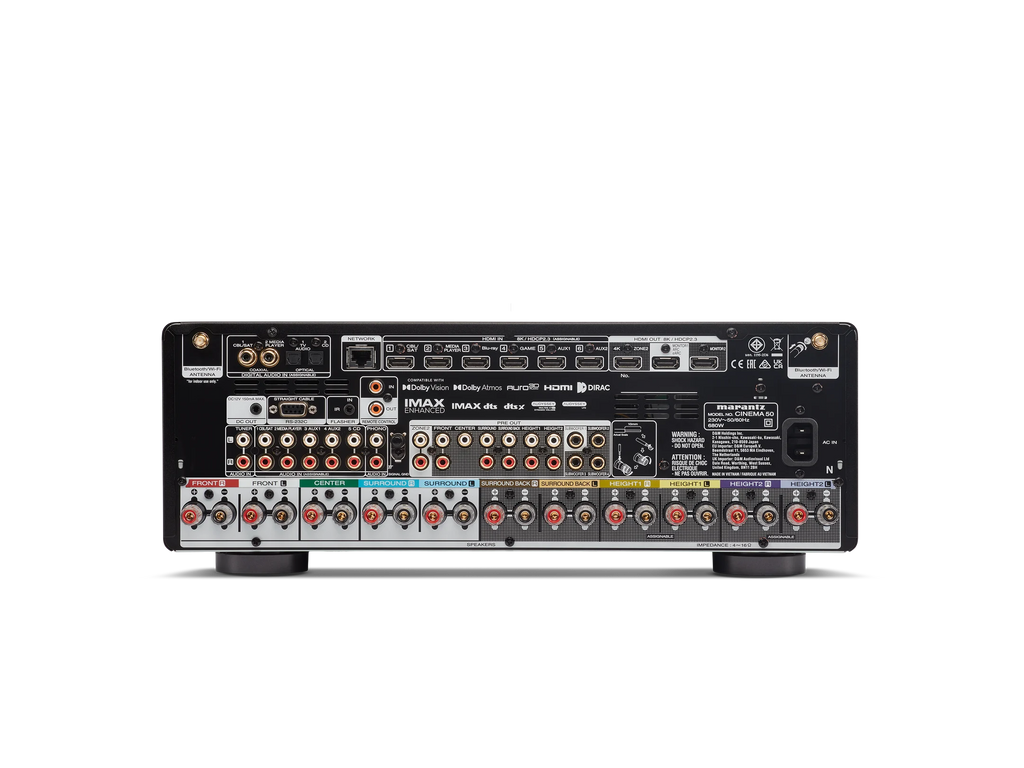 Cinema 50 9.4 Channel 110W 8K AV Receiver with HEOS Built-in