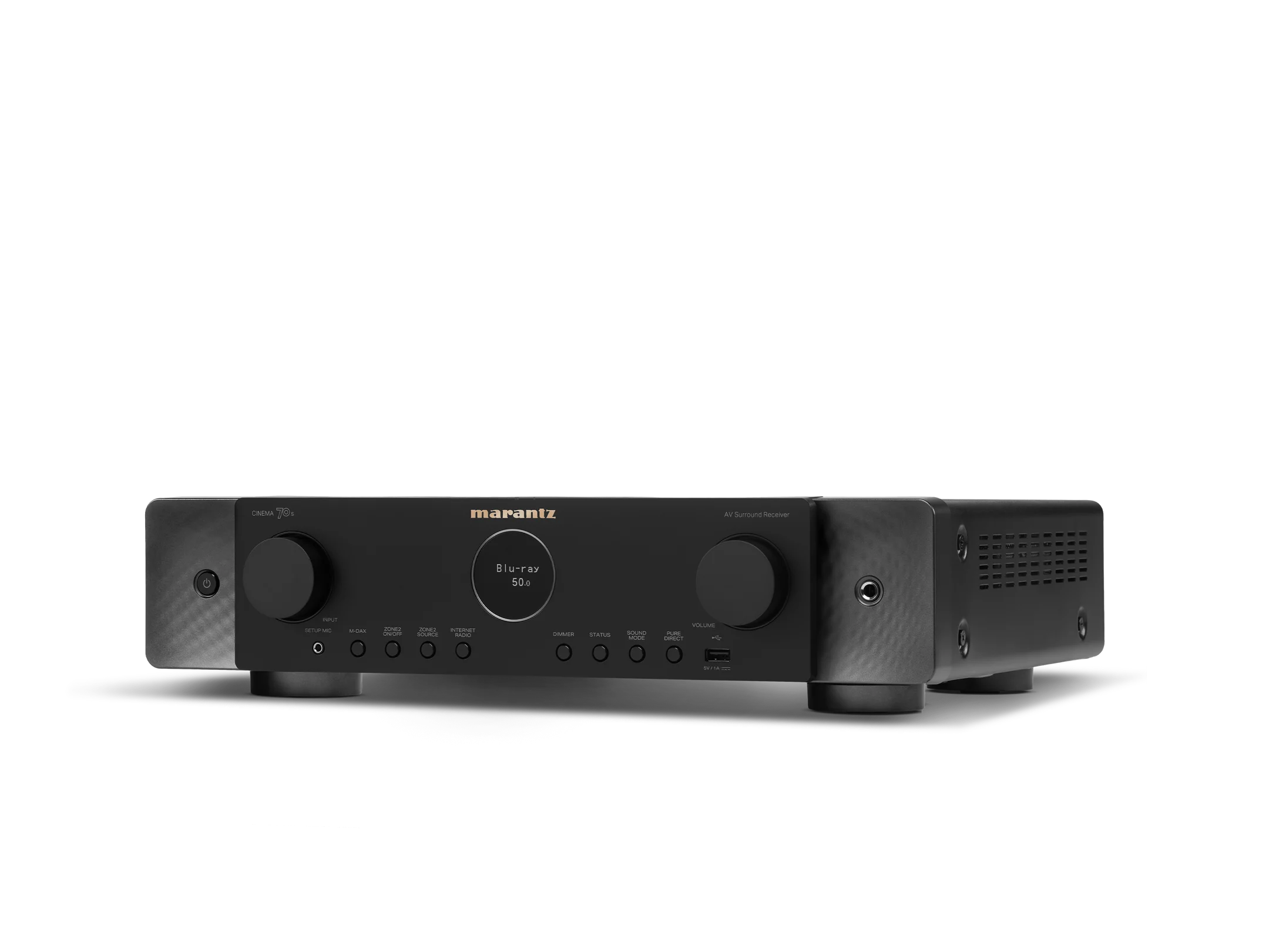 Cinema 70s 7.2 Channel 50W 8K Slimline AV Receiver with HEOS Built-in
