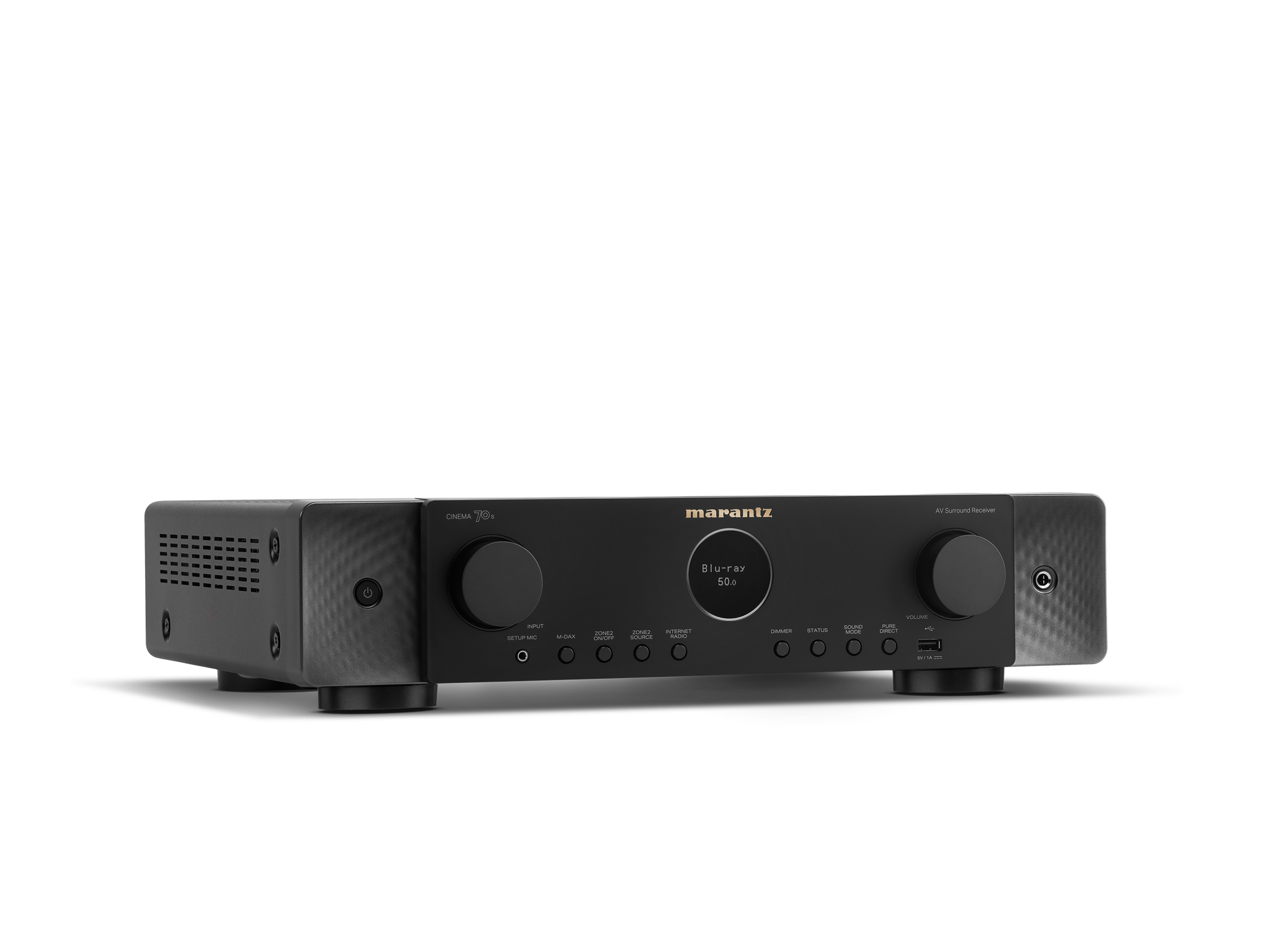 Cinema 70s 7.2 Channel 50W 8K Slimline AV Receiver with HEOS Built-in