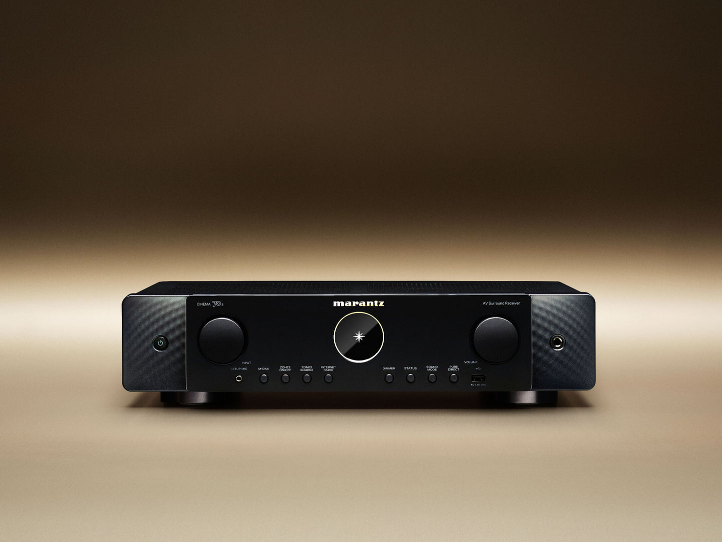 Cinema 70s 7.2 Channel 50W 8K Slimline AV Receiver with HEOS Built-in