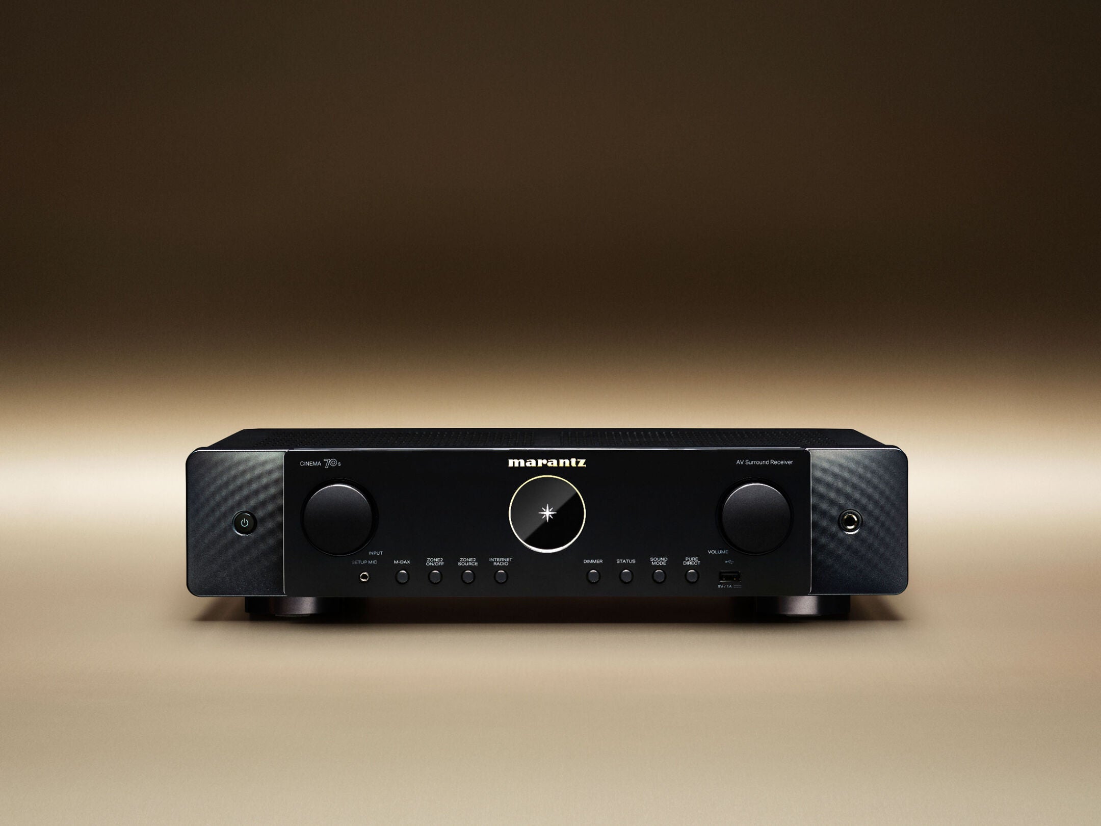 Cinema 70s 7.2 Channel 50W 8K Slimline AV Receiver with HEOS Built-in