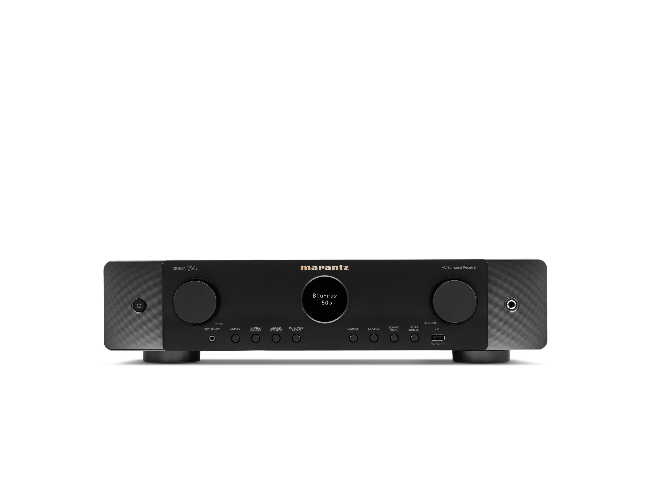 Cinema 70s 7.2 Channel 50W 8K Slimline AV Receiver with HEOS Built-in