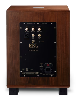 REL Acoustics Classic 98 300W 10" Active Subwoofer — Walnut