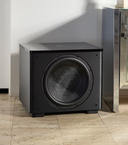 REL Acoustics HT/1510 1000W 15" Front-Firing Subwoofer — Black