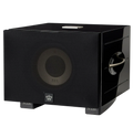 REL Acoustics S/550 550W 10" Carbon Alloy Active + 12" Carbon Passive Subwoofer — Piano Black