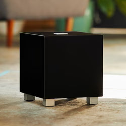REL Acoustics Tzero MKIII 100W 6.5" Active Subwoofer — Piano Black