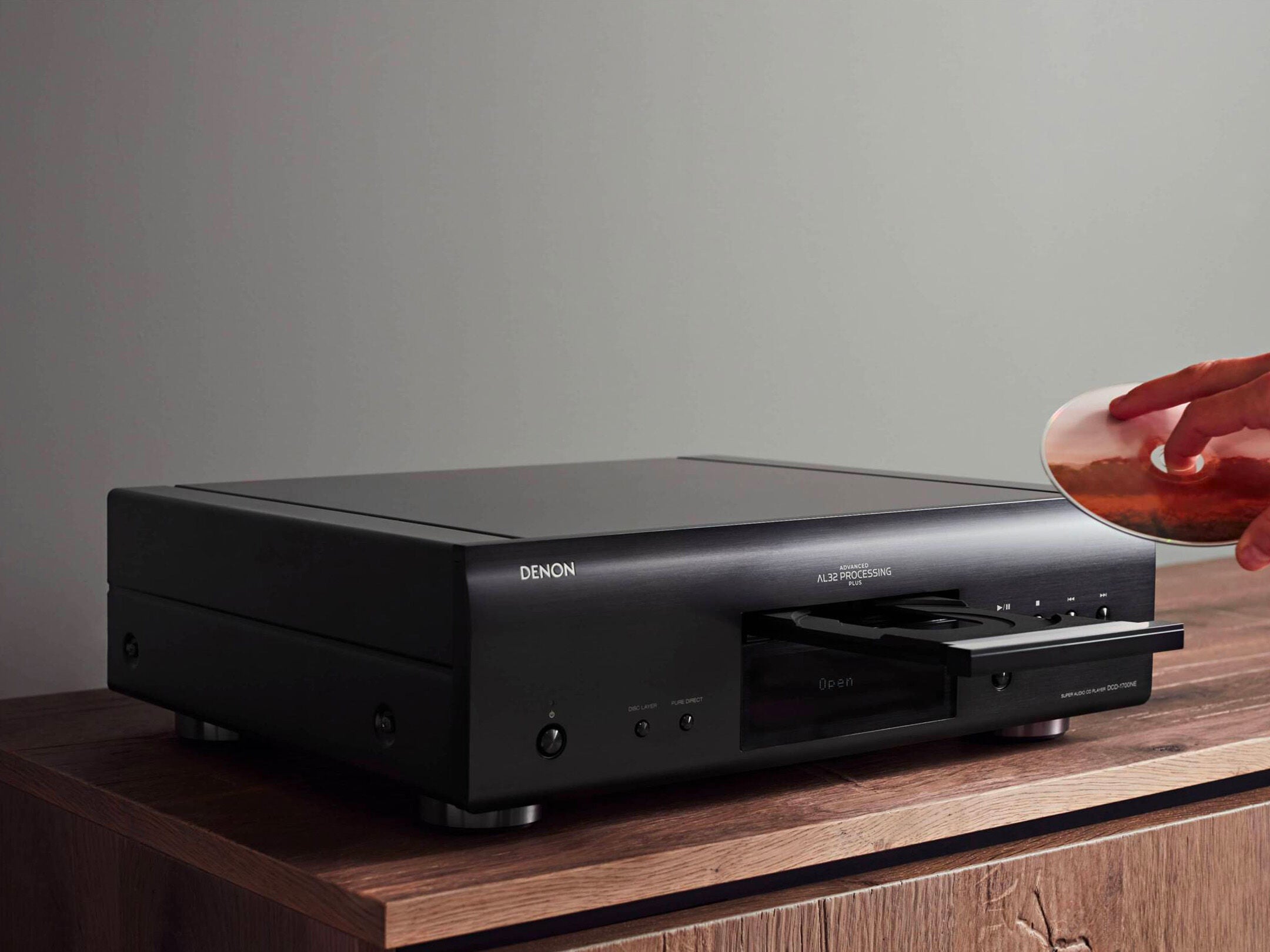 DCD-1700NE Premium CD/SACD Player with AL32 Processing & 192kHz/32-bit DAC