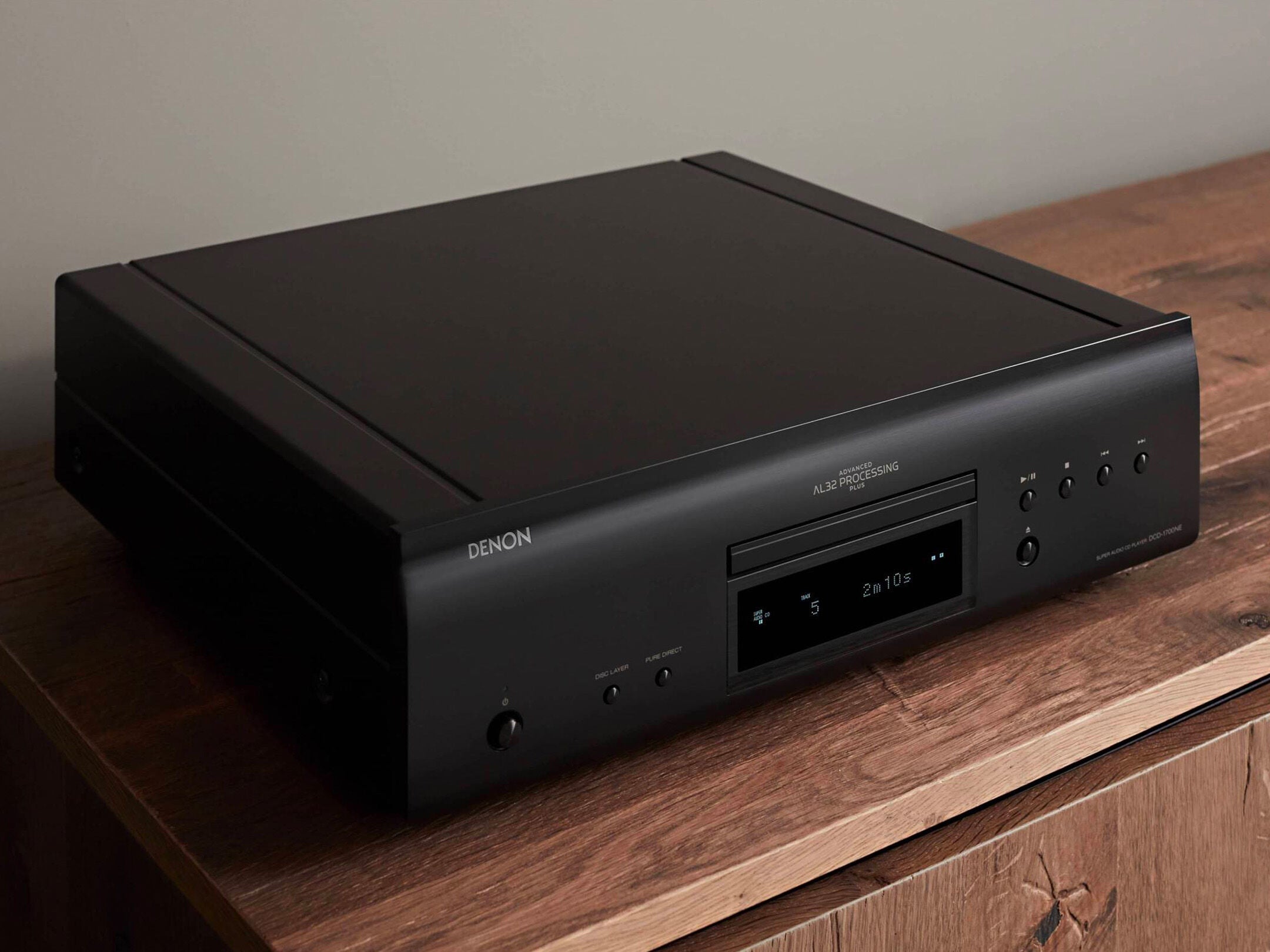 DCD-1700NE Premium CD/SACD Player with AL32 Processing & 192kHz/32-bit DAC