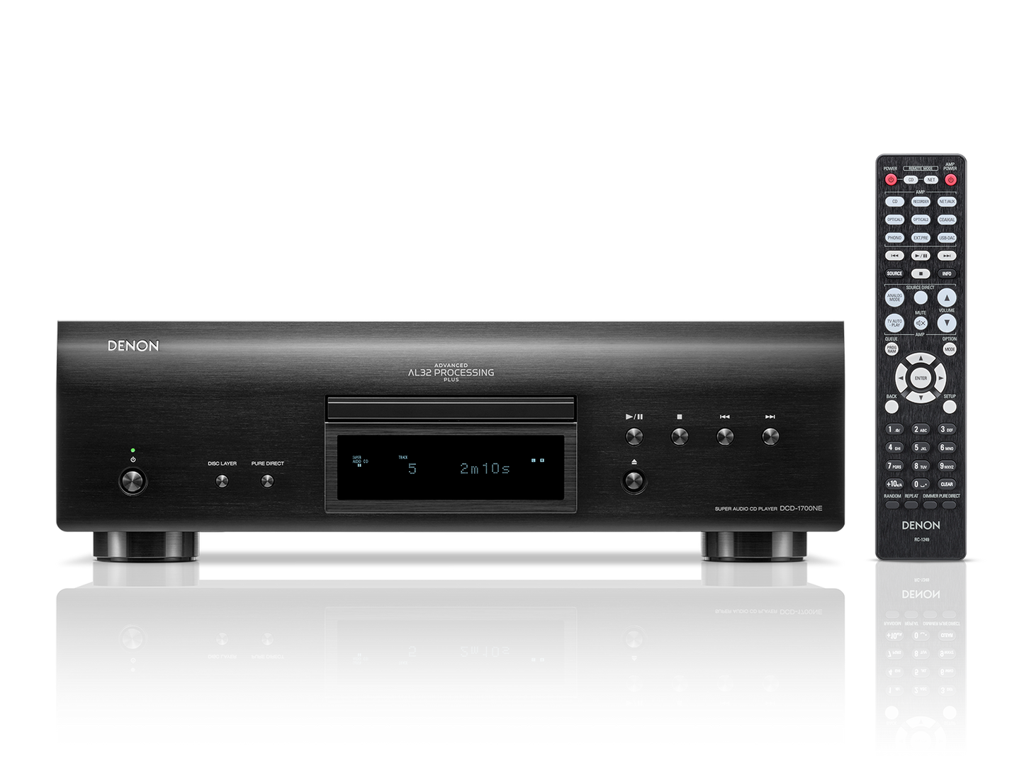 DCD-1700NE Premium CD/SACD Player with AL32 Processing & 192kHz/32-bit DAC