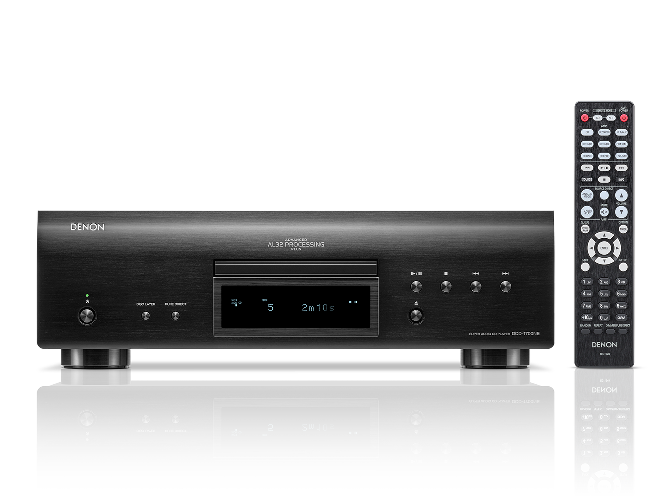 DCD-1700NE Premium CD/SACD Player with AL32 Processing & 192kHz/32-bit DAC