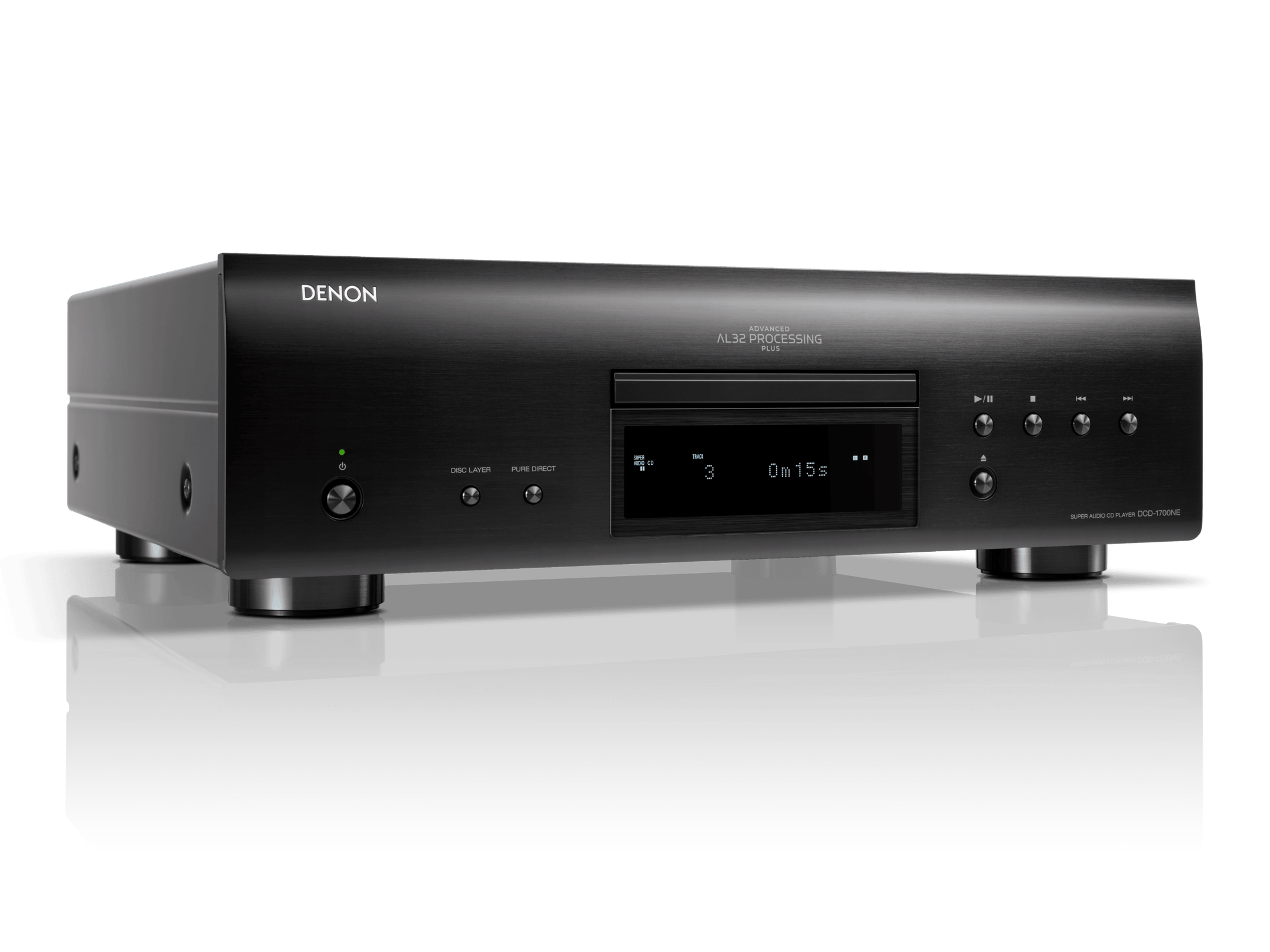 DCD-1700NE Premium CD/SACD Player with AL32 Processing & 192kHz/32-bit DAC