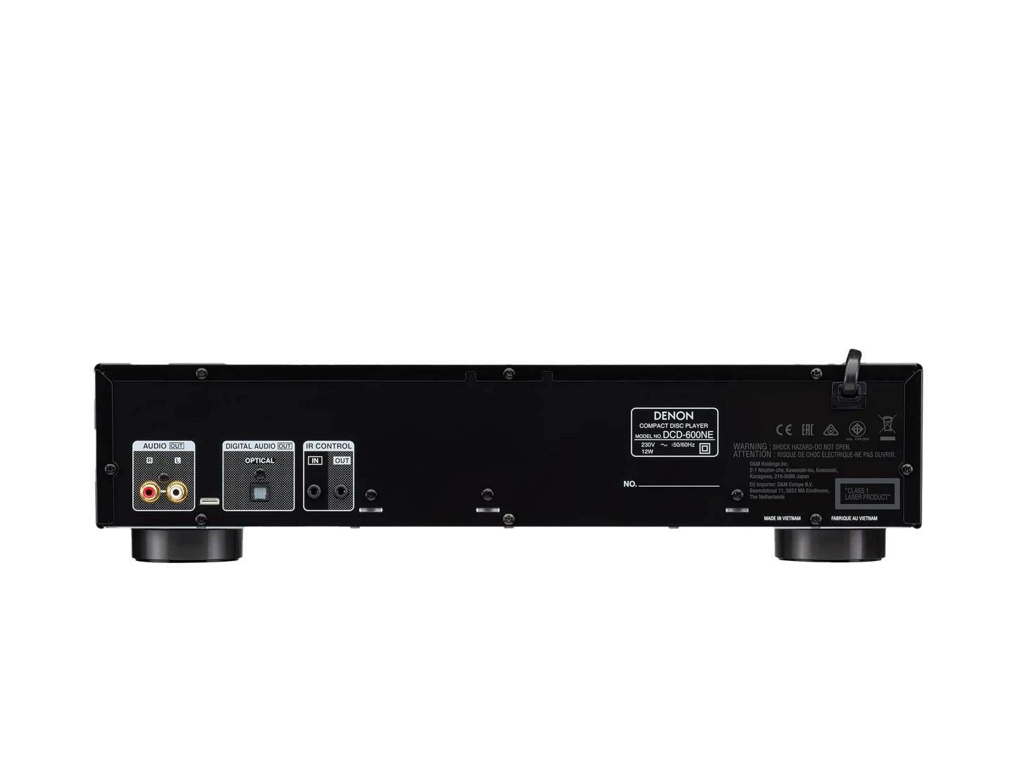 DCD-600NE CD Player with AL32 Processing & 192kHz/32-bit DAC