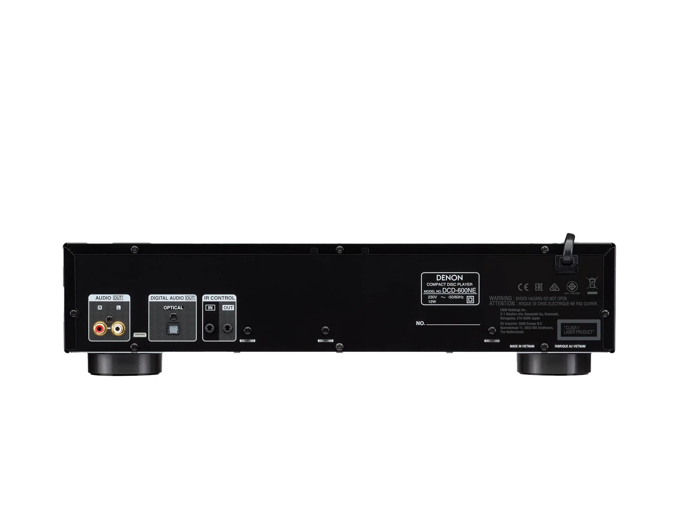 DCD-600NE CD Player with AL32 Processing & 192kHz/32-bit DAC