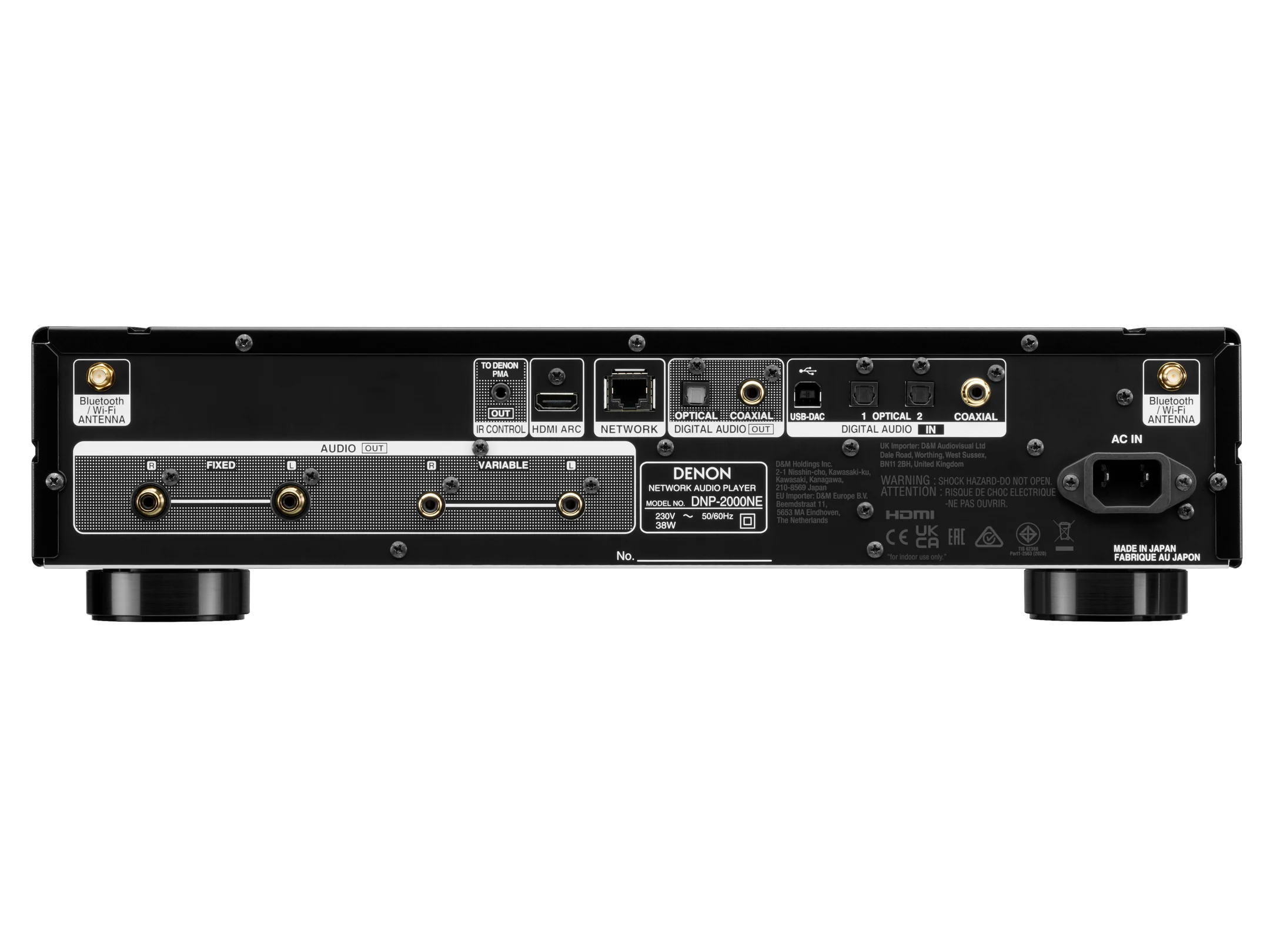 DNP-2000NE Hi-Res Network Audio Streamer with HEOS & AirPlay 2