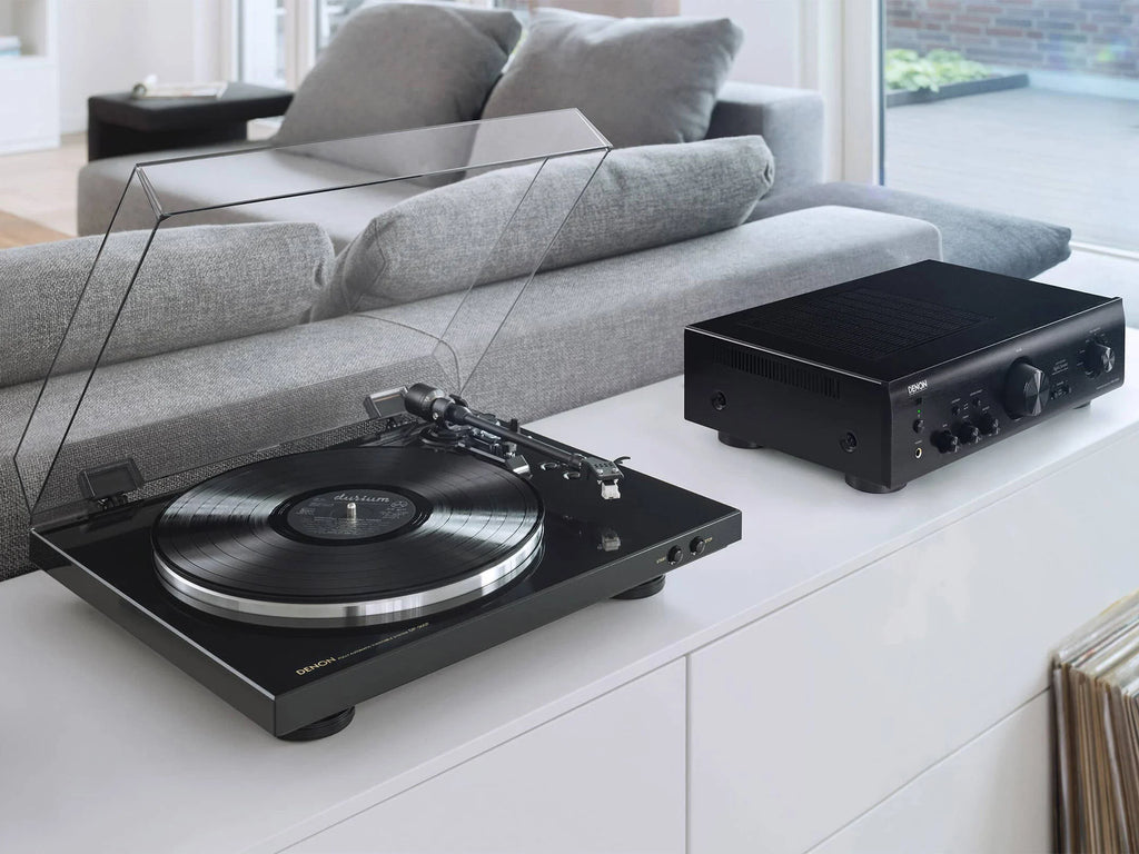 DP-300F Fully Automatic Belt-Drive Analog Turntable with Built-in Phono EQ