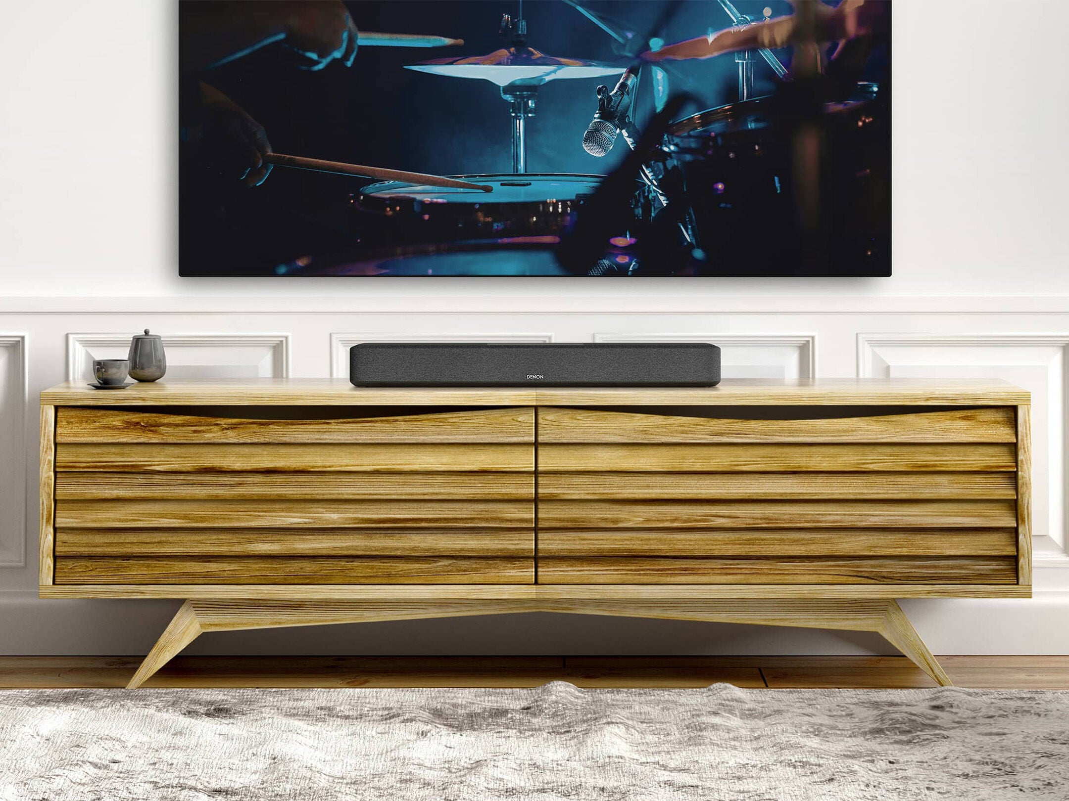 Home Sound Bar 550 with Dolby Atmos, DTS:X and HEOS Built-in