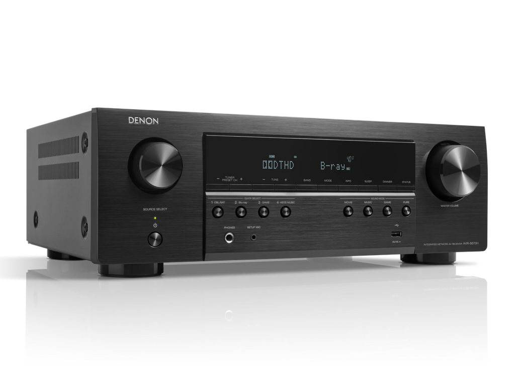 AVR-S670H 5.2 Channel 8K AV Receiver with HEOS Built-in