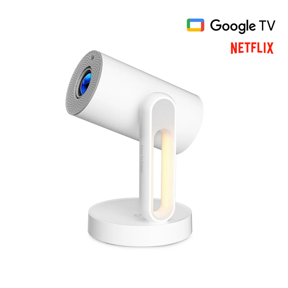 Eetoe Starfish Plus 1280×1080 LCD Projector 300 ANSI Lumens | 4K Support | 16:9/4:3
