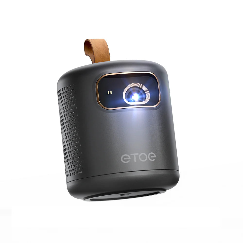 Eetoe Dolphin Full HD 500 ANSI Lumens Smart Projector | Google TV 3.0 | Netflix | Chromecast | AirPlay