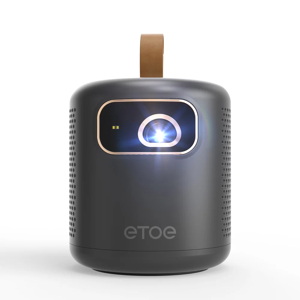 Eetoe Dolphin Full HD 500 ANSI Lumens Smart Projector | Google TV 3.0 | Netflix | Chromecast | AirPlay