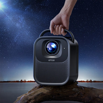 Eetoe Seal Pro 1080P 1300 ANSI Lumens 4K Decoding Projector | Google TV 3.0 | Netflix | AirPlay