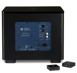 REL Acoustics HT/1510 1000W 15" Front-Firing Subwoofer — Black