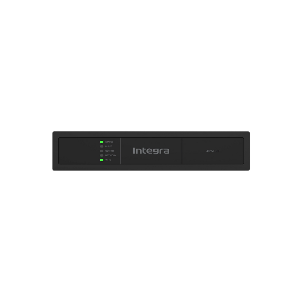 Integra DSP 4125 4-Channel 125W DSP Power Amplifier with Klipsch Presets