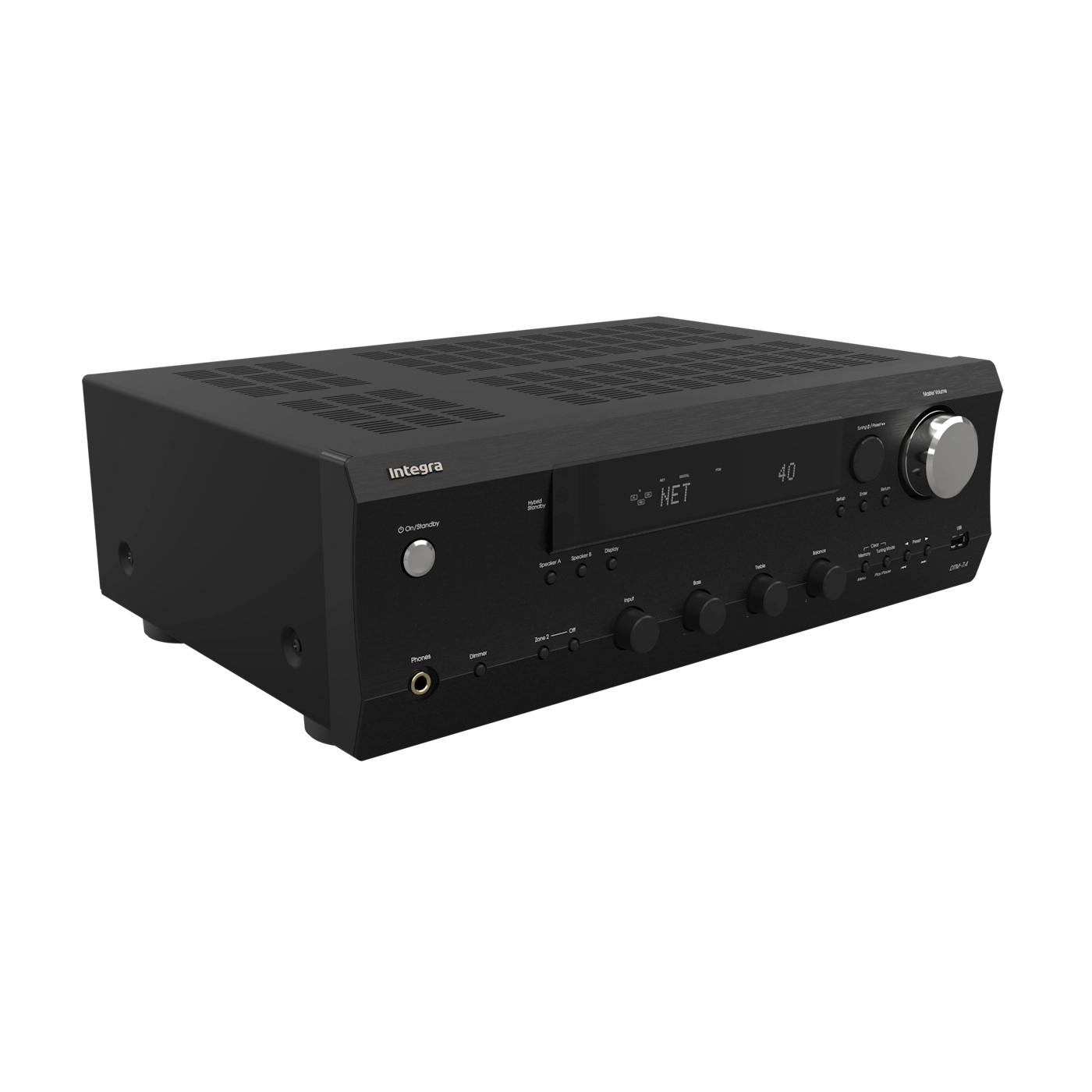 Integra DTM 7.4 2.1 Channel 110W Stereo Receiver with Class G, Phono MM/MC & Roon Ready
