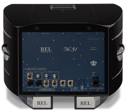 REL Acoustics No. 31 Reference 900W 12" Carbon Fibre Subwoofer — Piano Black