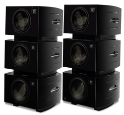 REL Acoustics No. 32 Reference 1000W 15" Carbon Fibre Subwoofer — Piano Black