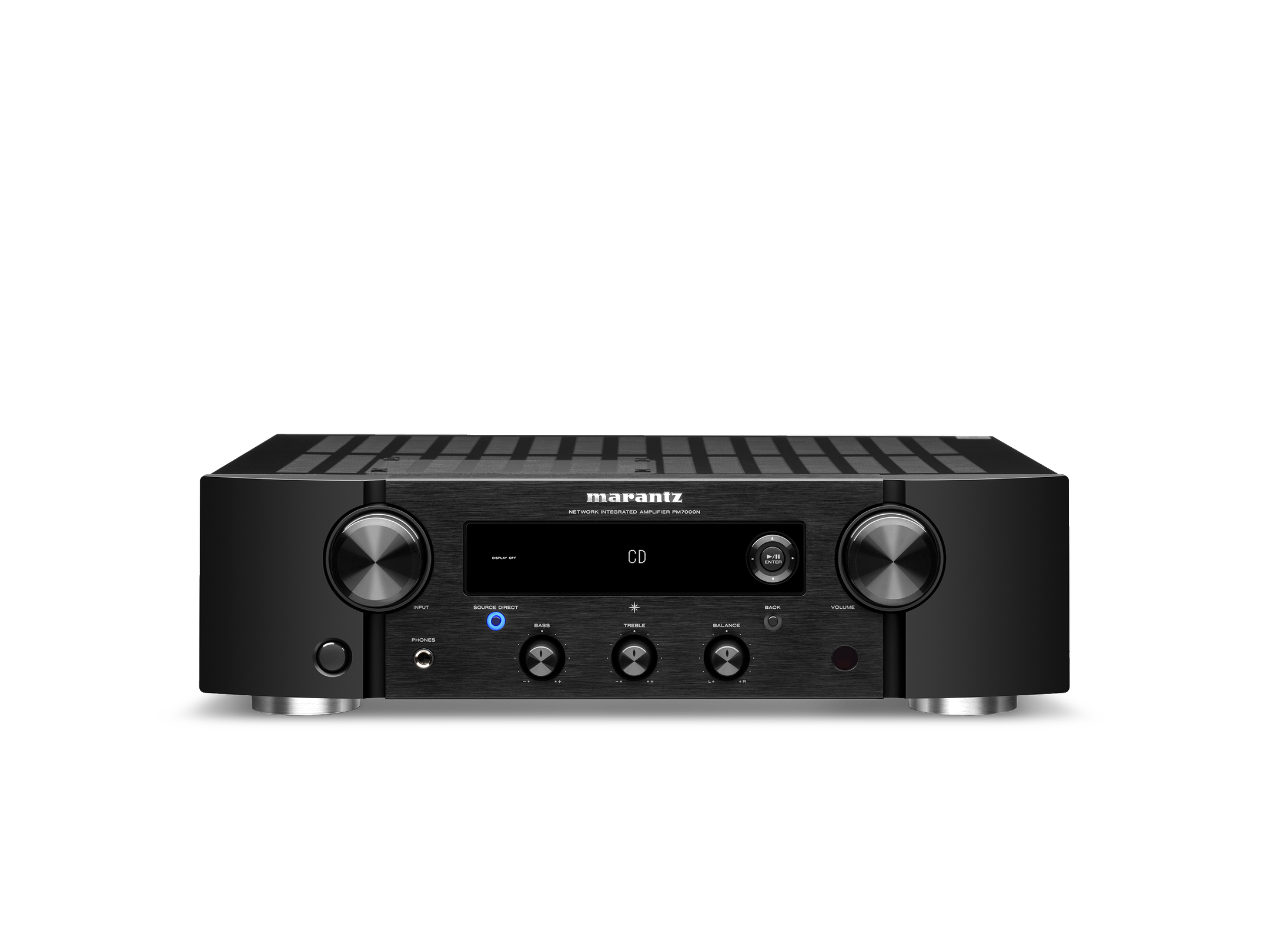 PM7000N — 60W Integrated Stereo Amplifier Powered by HEOS™