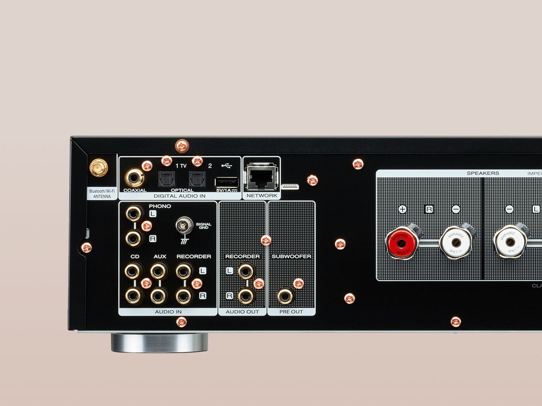 PM7000N — 60W Integrated Stereo Amplifier Powered by HEOS™