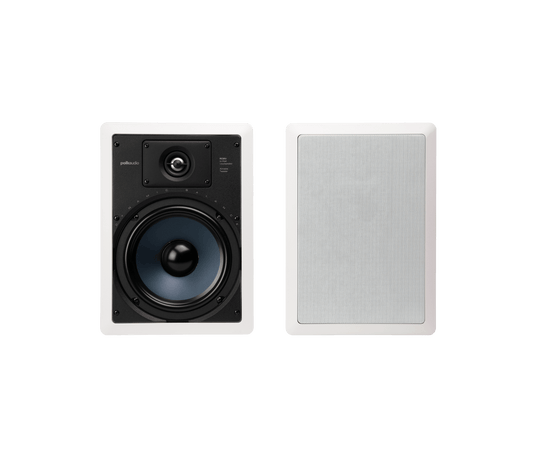 Polk Audio RC85i Rectangular 8" 2-Way In-Wall Speaker (Pair)