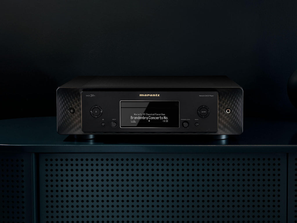 SACD 30n — Premium SACD / CD Player Powered by HEOS™ with Custom HDAM