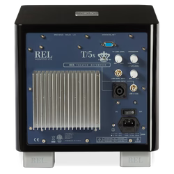 REL Acoustics T/5x 125W 8" Active Subwoofer — Piano Black
