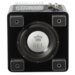 REL Acoustics T/5x 125W 8" Active Subwoofer — Piano Black