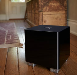REL Acoustics T/5x 125W 8" Active Subwoofer — Piano Black